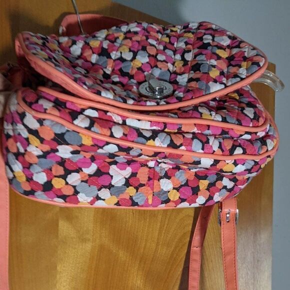 Vera Bradley Crossbody Bag Retired Pixie Blooms - Picture 5 of 7